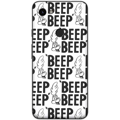 Looney Tunes Road Runner Beep Grid Google Pixel 3a XL Skin